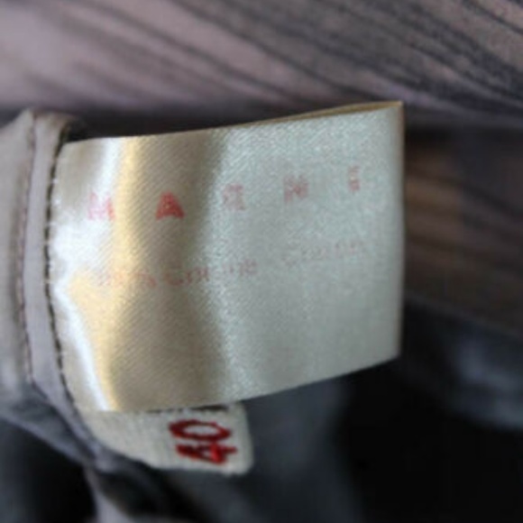 MARNI PURPLE COTTON V NECK BELTED BLOUSE EURO 40 - Picture 4 of 6